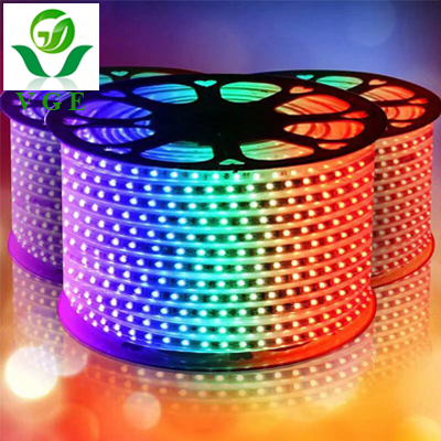 5050 SMD RGB LED Strip Light 110V 220V