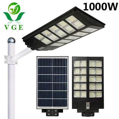 600W 800W 1000W All in One/Integrated Solar LED Street Light with Motion Sensor 